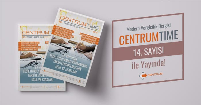 CentrumTime 14. Sayısı ile Yayında!